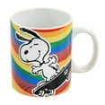 thumbnail image 3 of Gibson  Peanuts 70th Anniversary 15oz 4 Piece Stoneware Mug Set, 3 of 5