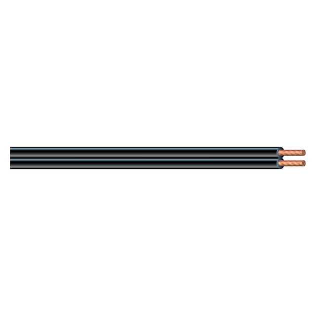 Cable Southwire 55681821 de 7,5 m, calibre 16, 2 conductores, negro
