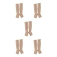 thumbnail image 3 of Maytalsory Breathable Zippered Compression Socks Performance With Maximum Comfort Skin color L/XL 5Set, 3 of 6
