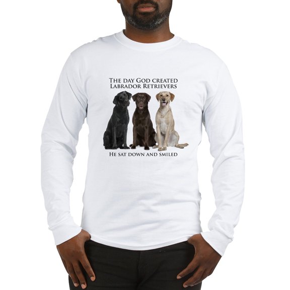 CafePress - Creation Of Labs Long Sleeve T Shirt - Unisex Cotton Long Sleeve T-Shirt