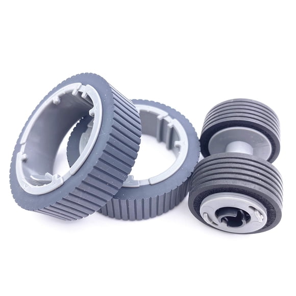 OKLILI PA03670-0001 PA03670-0002 Kit de consumibles de papel para escáner Rodillo de recogida + Rodillo de recogida de rodillo de freno Compatible con fi-7160 fi-7260 fi-7140 fi-7240 fi-7180 fi-7280