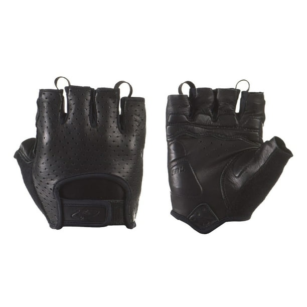 Lizard Skin Guanti da ciclismo Aramus Apex Nero (mezze dita Lizard Skin Guanti da ciclismo Aramus Apex Nero (mezze dita