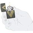 thumbnail image 5 of Zippo Sasquatch Crossing Sign Green Matte Pocket Lighter, One Size, 5 of 6
