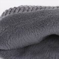 thumbnail image 5 of NOLDARES 3 Pieces Kids Winter Hat Glove Scarf Sets Thick Fleece Knitted Beanie Warmer Gaiter for Boys and Girls(M022-Blue), 5 of 8