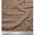 thumbnail image 1 of Soimoi Velvet Fabric Geometric & Mandala Kaleidoscope Fabric Prints by Yard 58 Inch Wide, 1 of 3