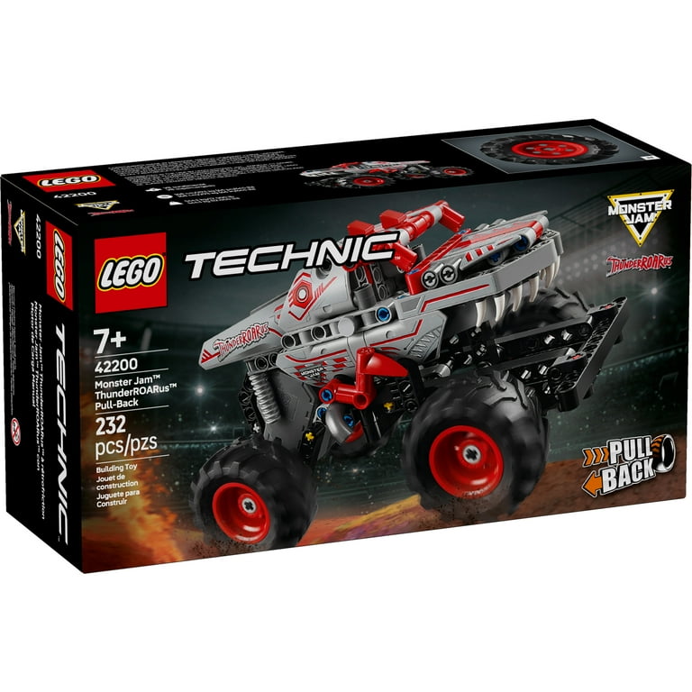 Free Shipping! LEGO Monster Jam ThunderROARus Pull-Back Monster