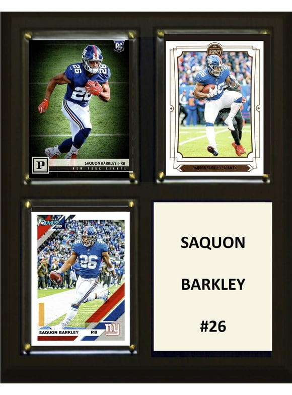 Fanatics Authentic Saquon Barkley New York Giants Framed 15 x 17 Stars of The Game Collage