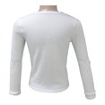 thumbnail image 2 of Playera George Talla EG 16 Cuello Redondo Tela Térmico Blanco, 2 of 4