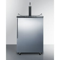 Summit Appliance 5.6 cu. ft. Summit Single Tap Full Size Beer Dispenser by Summit