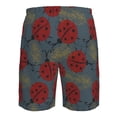 thumbnail image 6 of Naloa Ladybug Men's Beach Shorts, Surfing shorts, Swim trunks, Quick Dry Swim Trunks for Surfing Beach Fun - XX-Large, 6 of 9
