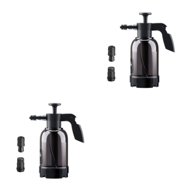 Riwesomey 68oz Car Snow Foam Lance Blaster Home Sprayer Water Spraying Use Auto Negro 2L 2piezas