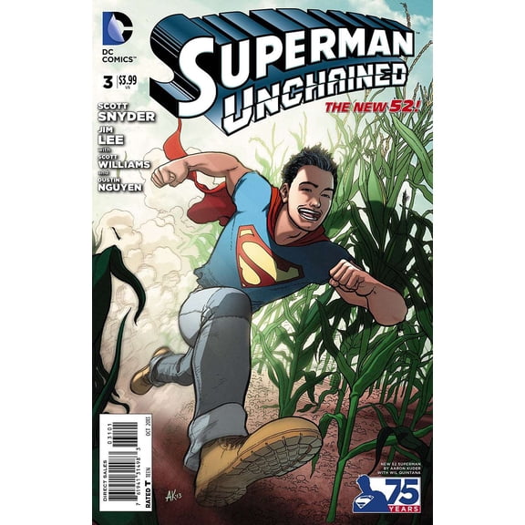 Superman Unchained #3I VF ; DC Comic Book