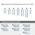 thumbnail image 3 of Amerock Winsome 24 inch (610mm) Center-to-Center Polished Nickel Appliance Pull, 3 of 4
