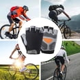 thumbnail image 2 of Hearth & Gear Net Half Finger Gloves Spring And Summer Sports Wear Gloves Windproof Riding Elastic Gloves Biking Shirts Cycling Suit Cycling Sleeves for Men Reflective Shirts for Men Magnified Chest, 2 of 4