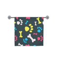 thumbnail image 2 of MKHERT Pet Footprints Pattern Bath Towel 30x56 Inches Bathroom Towel Beach Sunbath, 2 of 2