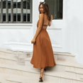 thumbnail image 2 of Ardm Sexy Spaghetti Strap Summer Dress 2023 New Slip Black Backless Maxi Dress Vintage Elegant Woman Party Dress Princess DressXL Gao Jinjia LED, 2 of 2