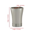 thumbnail image 5 of nu steel Special Metal Toothbrush holders for bathrooms Storage Bathroom Vanity Countertops, 5 of 5