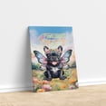 thumbnail image 3 of Welcome Spring Fairy French Bulldog in Flower Meadow Vertical Matte Canvas Poster Dog Lover Gifts Wall Art Home Decor - 13002, 3 of 5