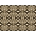 thumbnail image 1 of Ahgly Company Indoor Rectangle Patterned Brown Sugar Brown Area Rugs, 3' x 5', 1 of 1