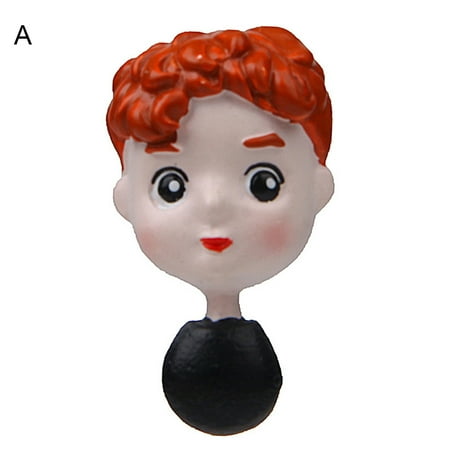 

Yasu Fashion Boy Girl Refrigerator Magnetic Sticker Resin Fridge Phone Cover Decor