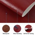 thumbnail image 2 of Marine Vinyl Synthetic Leather Material Heavy Duty Upholstery for Car Interiors, Home Decoration, Crafts, 2 of 5