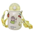 thumbnail image 5 of Termo de agua, acero inoxidable, dibujos animados para niños, 320 ml, amarillo, 5 of 5
