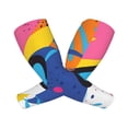 thumbnail image 2 of Daiia Abstract Color Splash UV Sun Protection Arm Sleeves - Cooling Compression Arm Sleeve - Sports & UV Arm Sleeves for Men & Women, 2 of 8