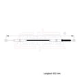 thumbnail image 2 of Cable Chicote Selector Ta Compatible Con Buick Regal 3.8L 1983 1984 1985 1986 1987 CAHSA Cable Chicote Acelerador, 2 of 6