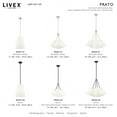 thumbnail image 4 of 40564-91 Livex Lighting Prato - 4 Light Chandelier in Modern Style - 25 Inches wide by 25.5 Inches high-Brushed Nickel Finish    -Traditional, 4 of 8