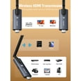Lemorele Wireless HDMI Transmitter and 2 Receivers ,1080P HD 426ft ...