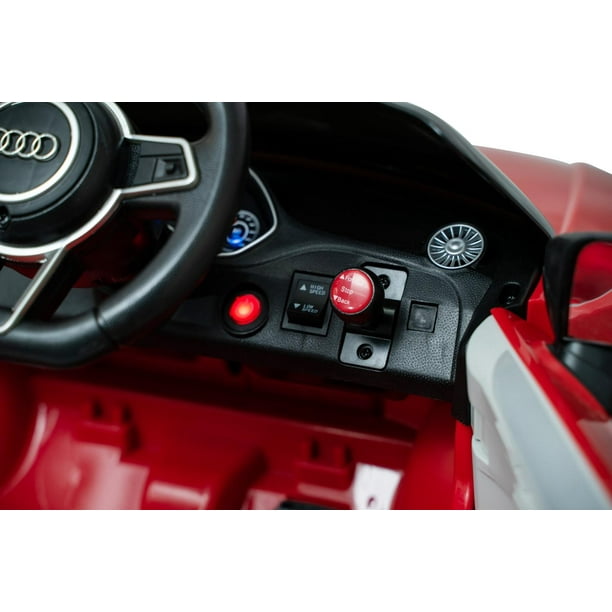 Carrito Montable Electrico RASTAR AUDI TT RS Rojo Walmart en linea
