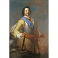 thumbnail image 2 of Clementi, Maria Giovanna Battista 18x24 Black Modern Framed Museum Art Print Titled - Portrait of Peter The Great, 2 of 4