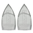 thumbnail image 1 of Unique Bargains Iron Cover Non Stick Iron Shoe Aluminum Electric Iron Assistant Tool 210x110mm 2 Pack, 1 of 6