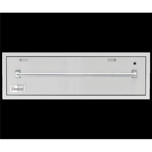 Summerset WD-36 36 x 11.5 in. Stainless Steel Warming Drawer