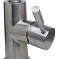 thumbnail image 4 of ALFI Trade AB2028-BSS Solid Brushed Stainless Steel Single Hold Pull Down Kitchen Faucet, 4 of 4