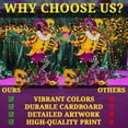 thumbnail image 7 of Fun Express Jester Mardi Gras Cardboard Stand-Up 1 Piece 56 Inch Tall, 7 of 7