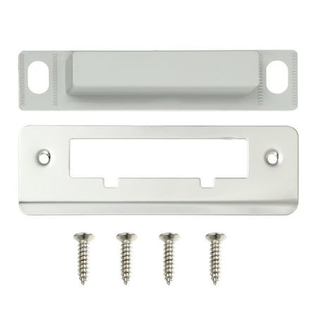 

HOMEMAXS Stainless Steel Door Lock Plate Creative Useful Door Guide Door Frame Door Lock for Home (Light Grey)