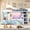 Blue, variant on Twin Size Low Loft Bed with 7 Drawers & Bookshelf Reading Nook & Upholster Cushioned Seats LED Under-bed Play House Metal Platform Bed Small Space Furniture Blue