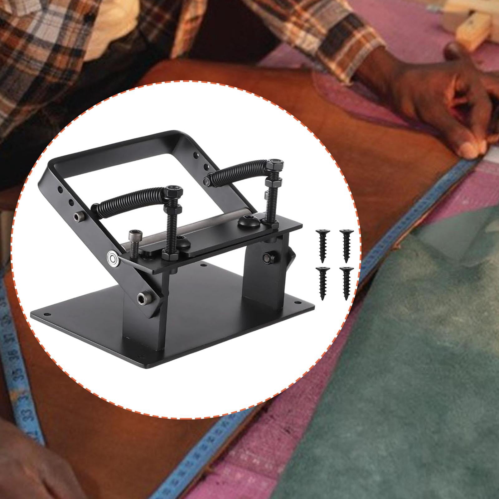 GUOOL 1 Manual Peeling Machine, Trimming Tool, Cutting Device, Slicing Tool, Stainless Steel, Adjustable Function, Suitable for Leather Crafts And Manufactu Style A