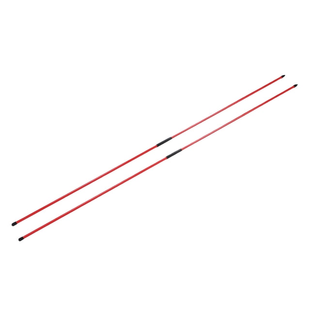 Golf Alignment Sticks, Lightweight Fiberglass Shockproof Easy To Carry Multipurpose Collapsible Golf Alignment Rods for Aiming Putting Swing Practice
