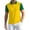 Yellow -BR22, variant on Inglocry Men's Polo Shirts Short Sleeve Golf Quick Dry Collared Moisture Wicking Athletic Performance Polo Shirt 2026 Dark Gray L