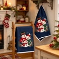 thumbnail image 6 of 2 Pack Christmas Towels, Christmas Hand Towels, Christmas Decorations Snowman Printed Bathroom Hand Towels Kitchen Dish Towels Decor Holiday Winter Gift, 6 of 7
