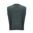 thumbnail image 4 of Jxximdong Casual Vests for Women, Lady Sleeveless Knit Cardigan Casual Cropped Button Down Open Front Sweater Vest with Pockets, Women's Coats Gray, 4 of 5