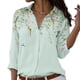 thumbnail image 1 of Blusa abotonada, blusa abotonada para mujer Camisa abotonada para mujer Blusa para mujer Elaborada por expertos, 1 of 5