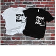 thumbnail image 3 of Proud Cat Mom, Short Sleeves, Graphic Tshirts. 100% Cotton Tees, The Everyday Wear For Cat Lovers., 3 of 4