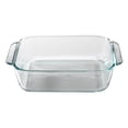 thumbnail image 1 of Refractario Cuadrado de Vidrio con Asas Pyrex Originals 1.9 Litros, 1 of 2