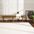 thumbnail image 6 of BoutiqueRugs Leryn Ivory Checkered Area Rug - Rose Cream - 7'10" x 10', 6 of 15