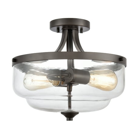 

Elk Home 13-Inch Wide Calistoga Semi Flush Mount Oil Rubbed Bronze