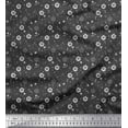 thumbnail image 1 of Soimoi Velvet Fabric Dot,Star & Floral Shirting Print Fabric by The Yard 58 Inch Wide, 1 of 1
