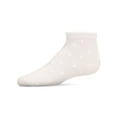 thumbnail image 6 of MeMoi Cotton Blend Swiss Dot Anklet Socks - Girls - Female, 2, Java, 6 of 8